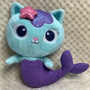Gabby’s Dollhouse MerCat Purrific Plush Mermaid Cat Stuffed Animal Toy